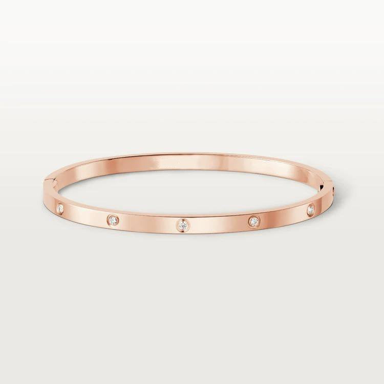 [Eternal Jewelry]LOVE BRACELET 3.65MM 10 DIAMONDS