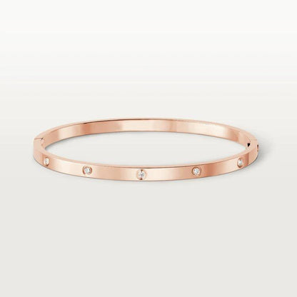 [Eternal Jewelry]LOVE BRACELET 3.65MM 10 DIAMONDS