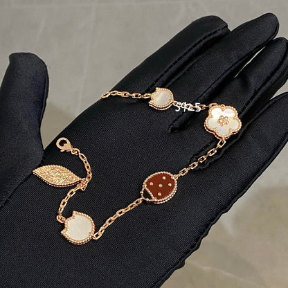 [Eternal Jewelry]LUCKY SPRING 5 MOTIF BRACELET