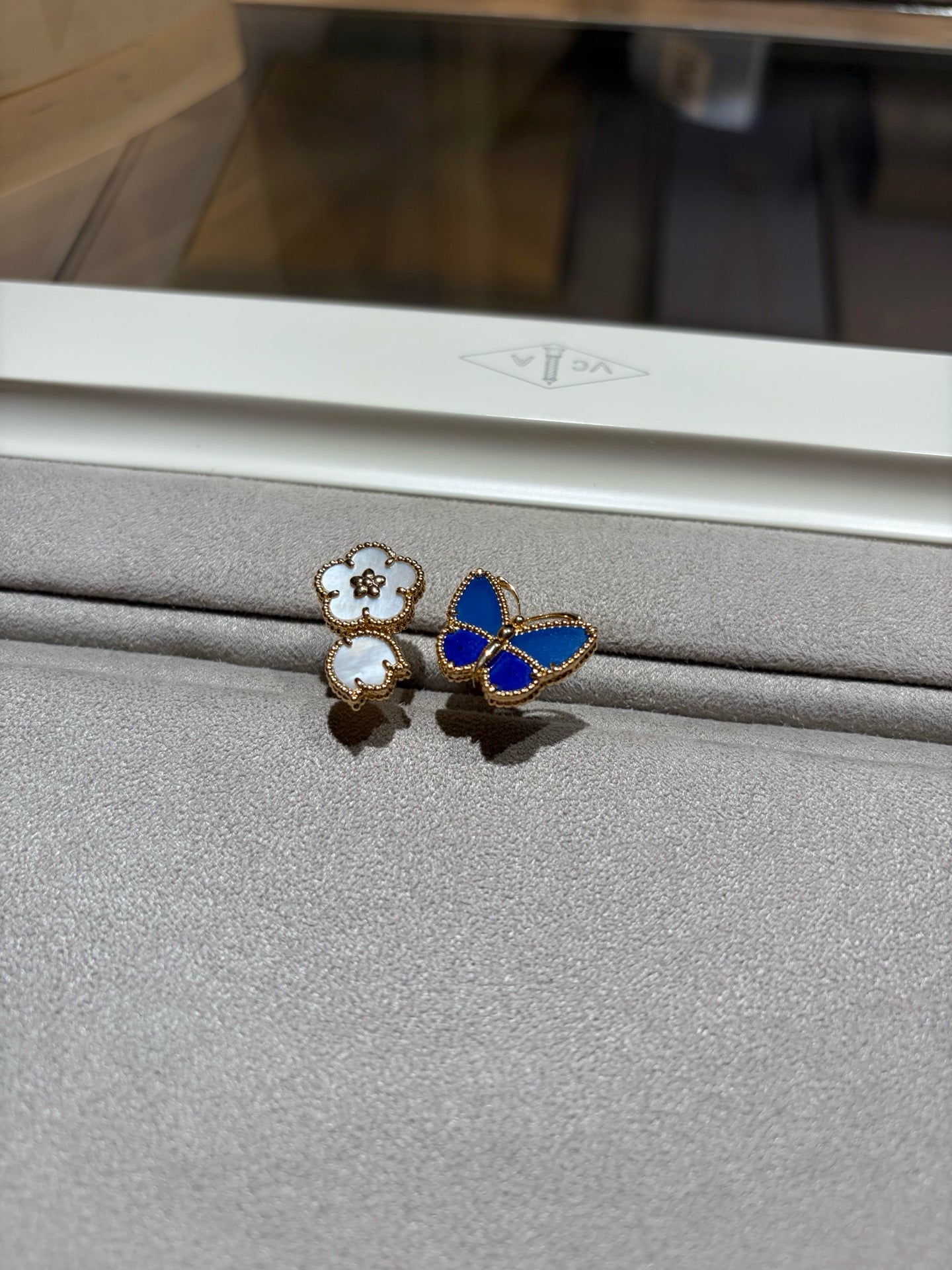 [Eternal jewelry]LUCKY SPRING BUTTERFLY OPEN-FACE RINGS