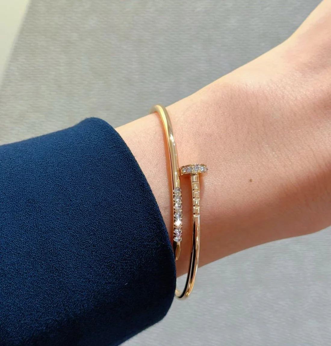 [Eternal jewelry]JUSTE BRACELET 2.5MM DIAMONDS NEW