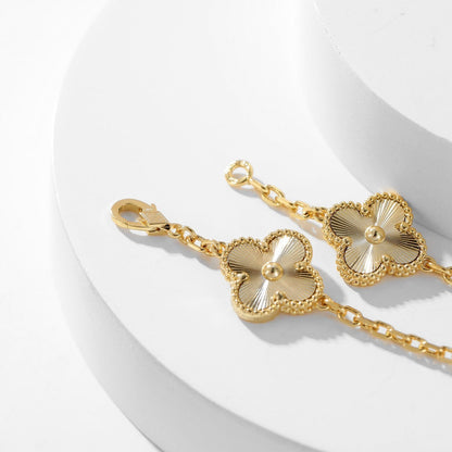 [Eternal Jewelry]CLOVER 10 MOTIFS LASER NECKLACE