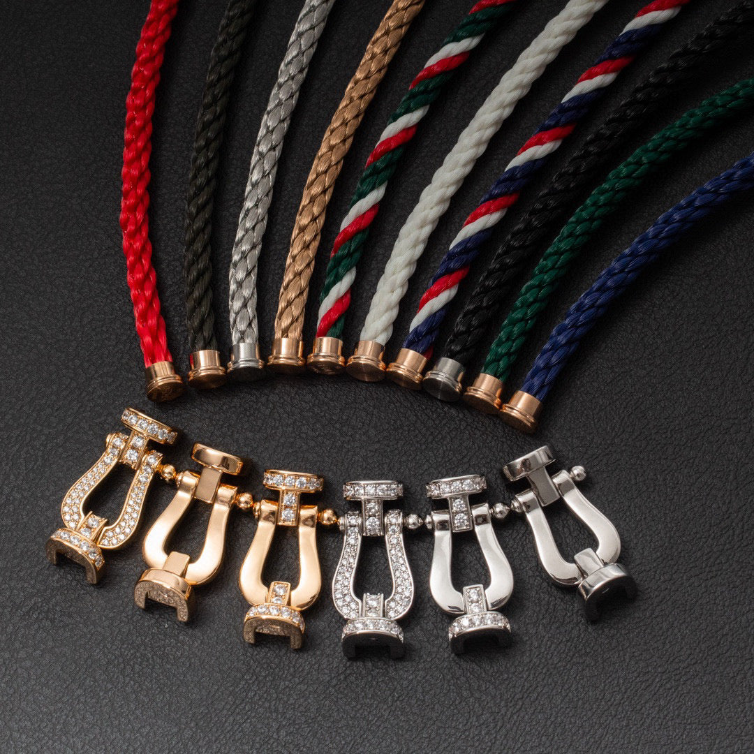 [Eternal Jewelry]FORCE LARGE HORSESHOE NO DIAMOND BRACELET SILVER