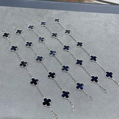 [Eternal Jewelry]CLOVER 5 MOTIF PIETERSITE BRACELET COLLECTION