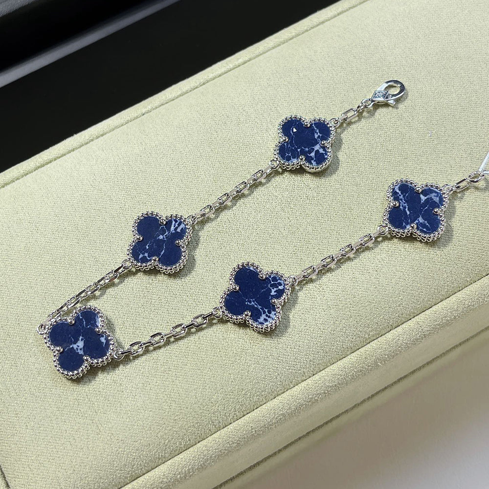 [Eternal Jewelry]CLOVER 5 MOTIF PIETERSITE BRACELET COLLECTION