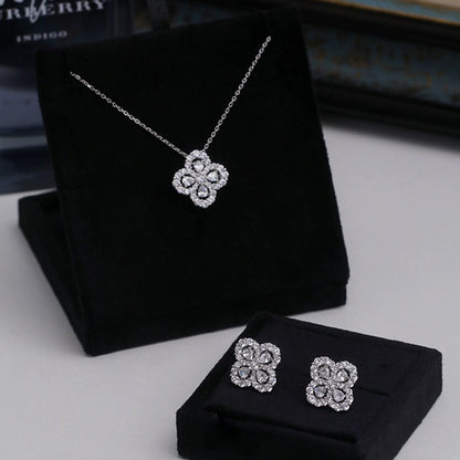 [Eternal Jewelry]LOOP NECKLACE FULL MOTIF DIAMOND COMBINATION