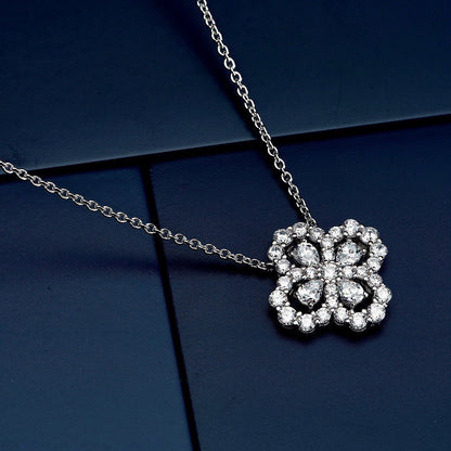[Eternal Jewelry]LOOP NECKLACE FULL MOTIF DIAMOND COMBINATION