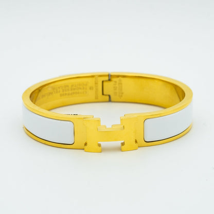 [Eternal Jewelry]H WHITE BRACELET