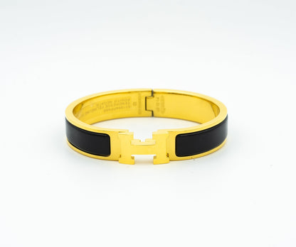 [Eternal Jewelry]H BLACK BRACELET
