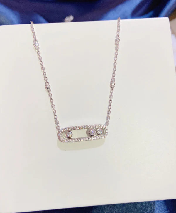 [Eternal jewelry] MK MOVE FULL DIAMOND NECKLACE