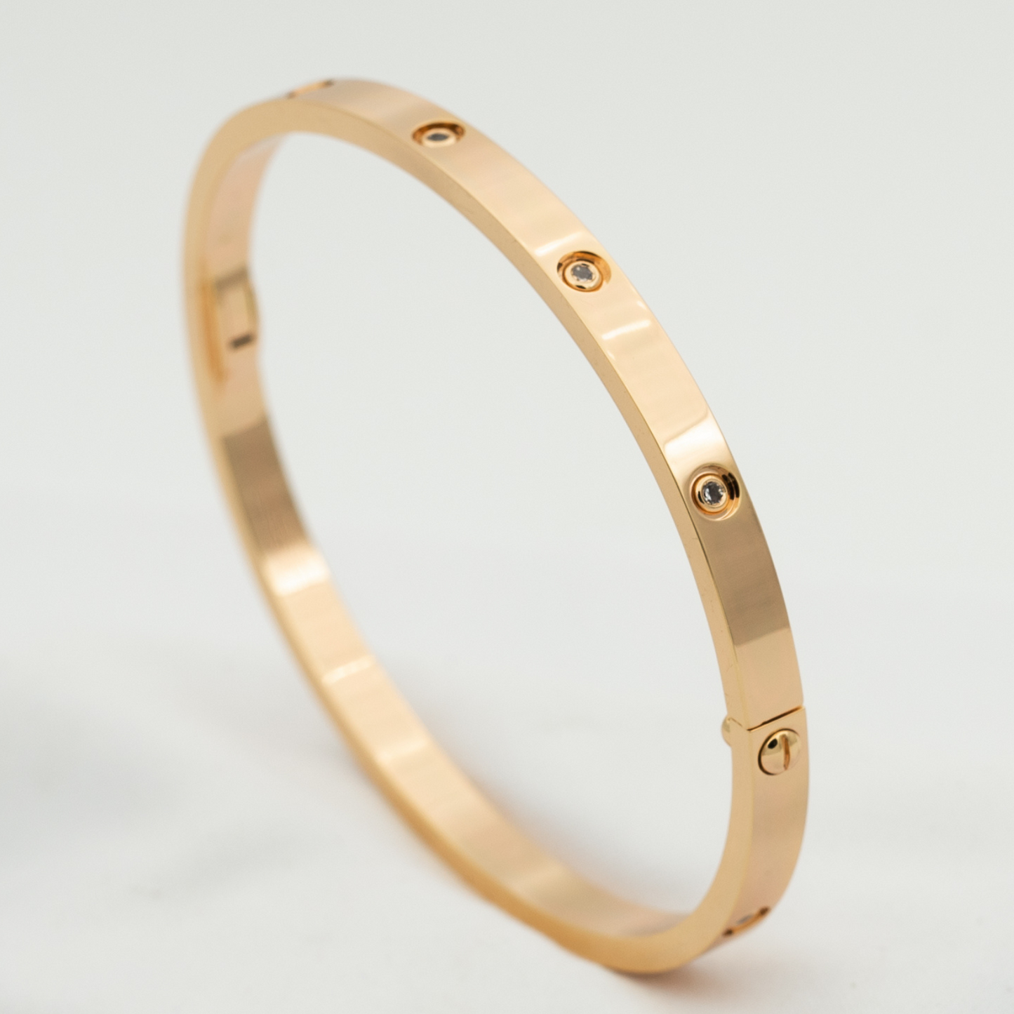 [Eternal Jewelry]LOVE BRACELET 3.65MM 10 DIAMONDS