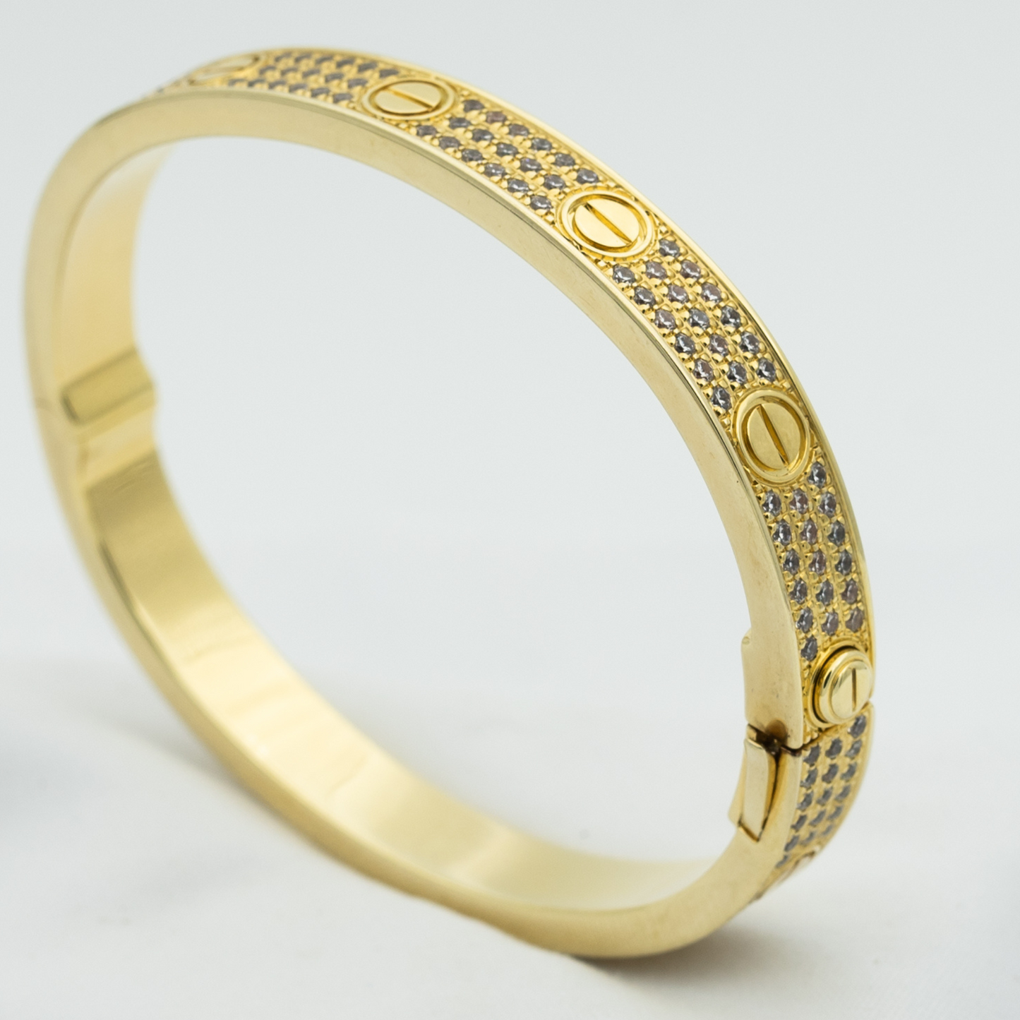 [Eternal Jewelry]LOVE BRACELET 6.1MM DIAMOND-PAVED