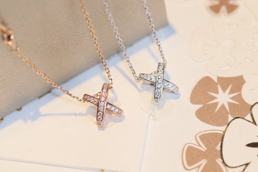 [Eternal Jewelry]JEUX DE DIAMOND NECKLACE