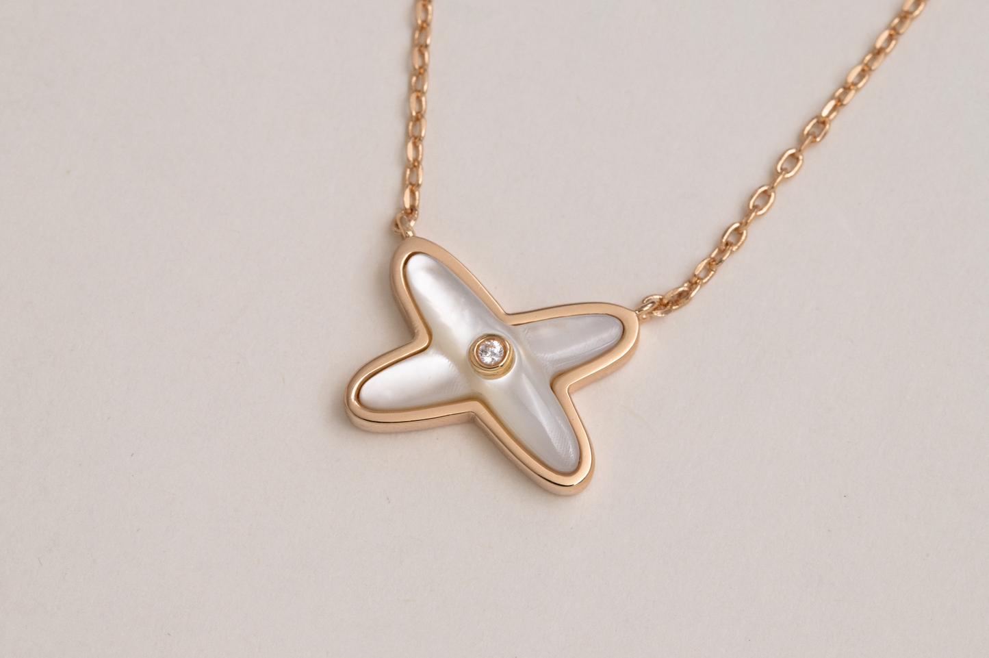 [Eternal Jewelry]JEUX DE NECKLACE 1 DIAMOND