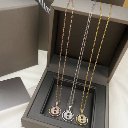 [Eternal jewelry]LUCKY MOVER PM PAVED NECKLACE