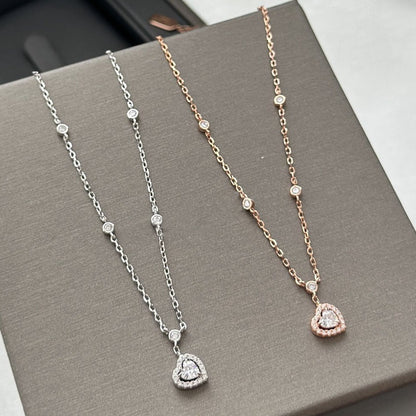 [Eternal jewelry]JOY HEART DIAMOND NECKLACE
