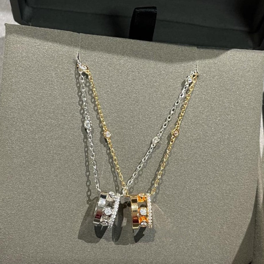 [Eternal jewelry]CHAIN MOVE ROMANE PEDAND NECKLACE