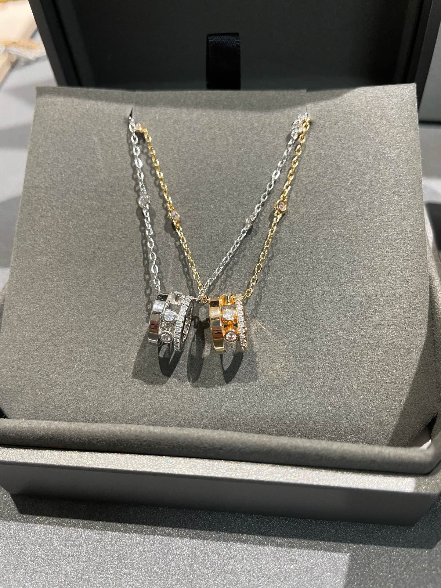 [Eternal jewelry]CHAIN MOVE ROMANE PEDAND NECKLACE