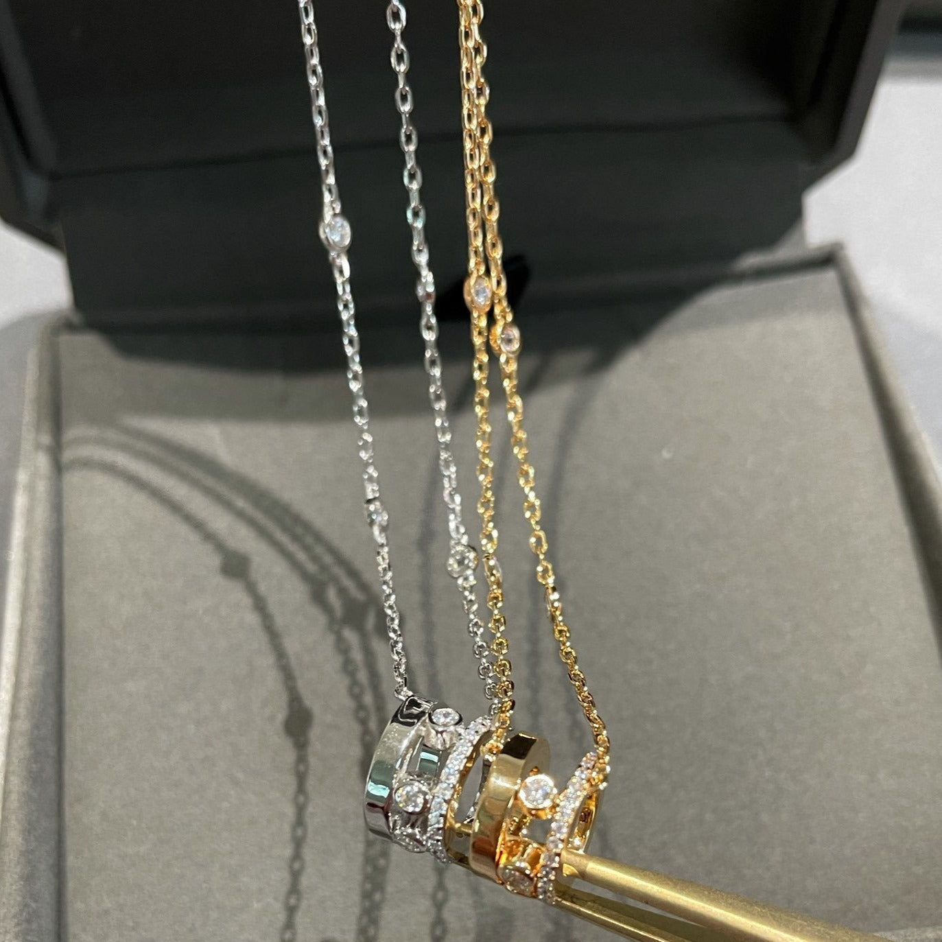 [Eternal jewelry]CHAIN MOVE ROMANE PEDAND NECKLACE