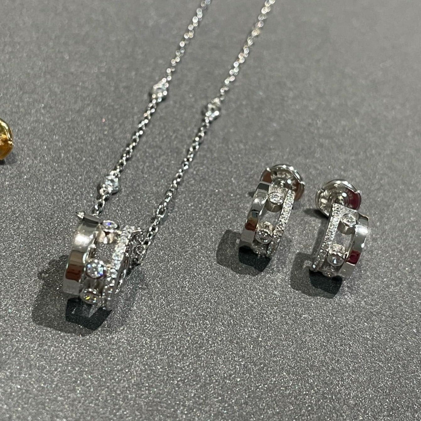 [Eternal jewelry]CHAIN MOVE ROMANE PEDAND NECKLACE