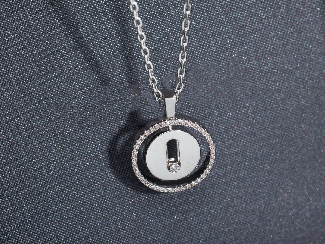 [Eternal jewelry]LUCKY MOVE PM NECKLACE SILVER DIAMOND