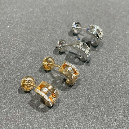 [Eternal jewelry]MOVE ROMANE EARRINGS DIAMOND
