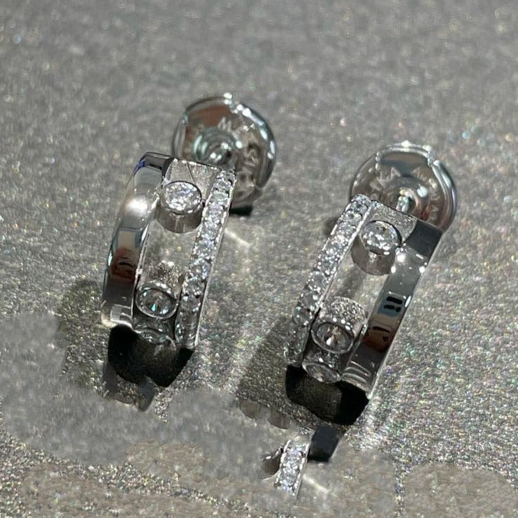 [Eternal jewelry]MOVE ROMANE EARRINGS DIAMOND