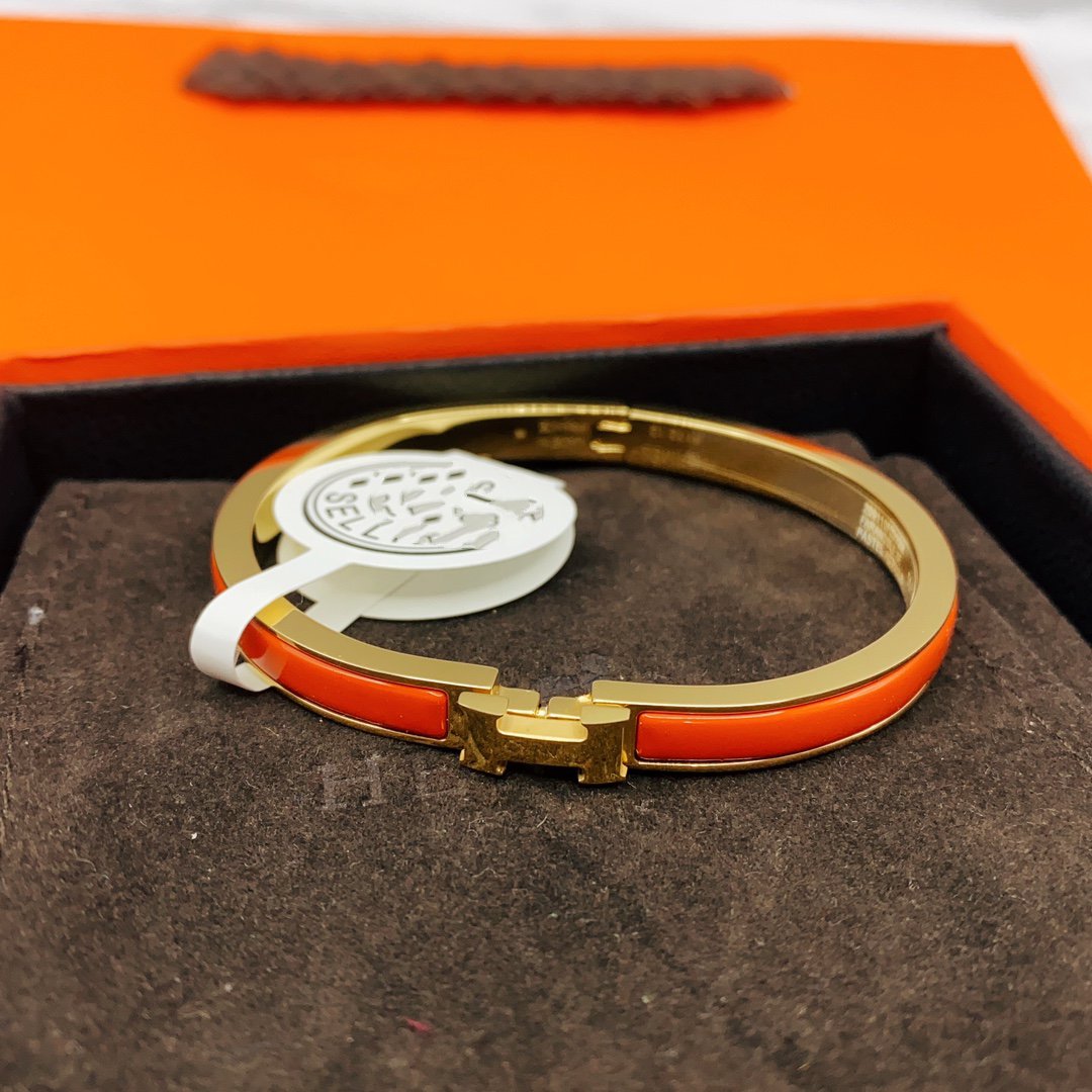 [Eternal Jewelry]CLASSIC HM CLIC RED 8MM ENAMEL BRACELET