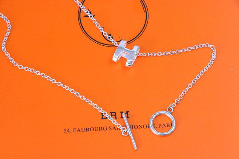 [Eternal Jewelry]HM NECKLACE H LETTER OVAL SERIES