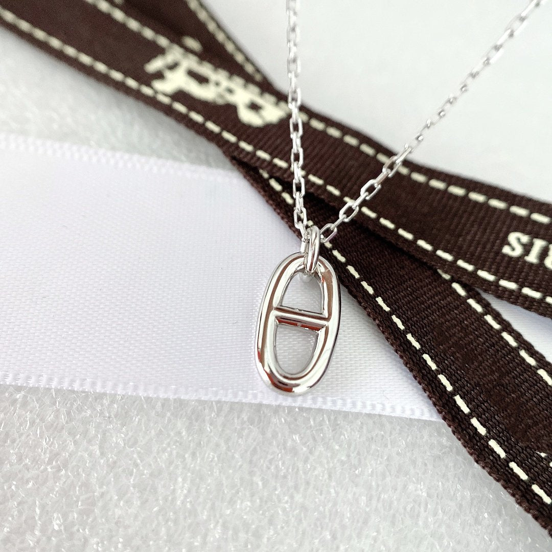 [Eternal Jewelry]HM PIG NOSE NECKLACE