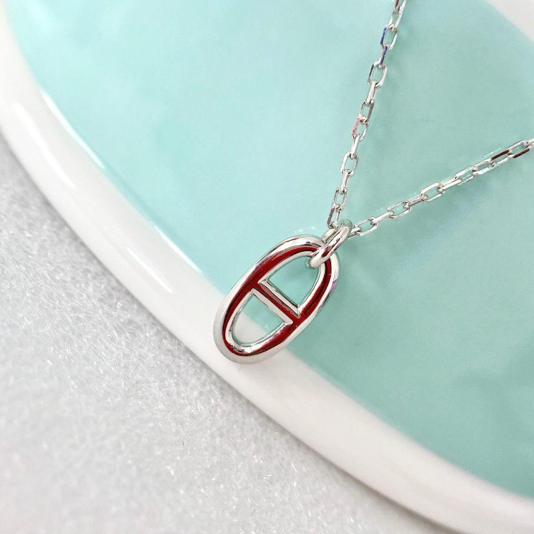 [Eternal Jewelry]HM PIG NOSE NECKLACE