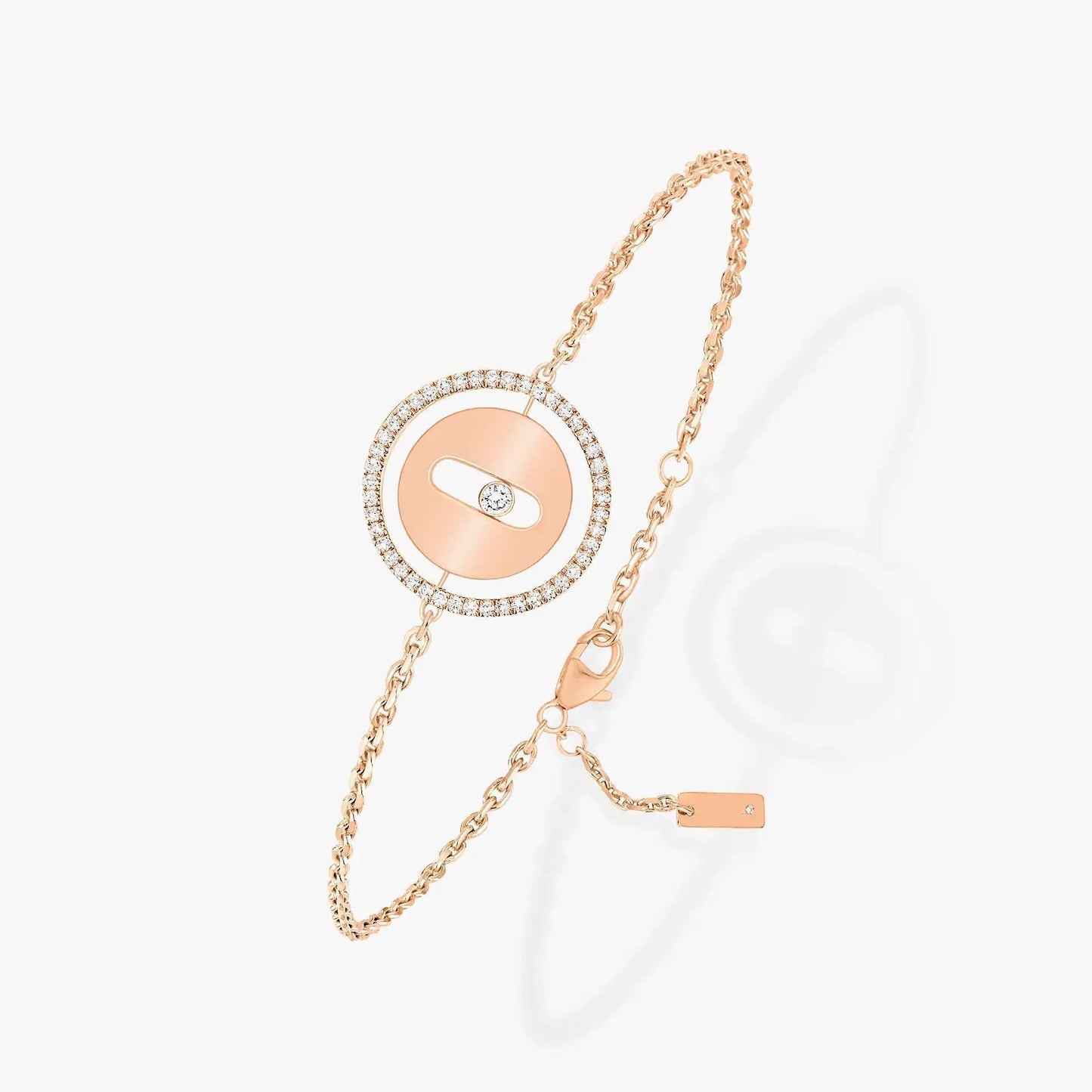[Eternal jewelry]LUCKY MOVE PAVED DIAMOND BRACELET