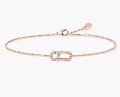 [Eternal jewelry]MS CARES FULL DIAMOND BRACELET