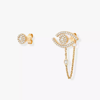 [Eternal jewelry]Lucky Eye Diamond Earrings