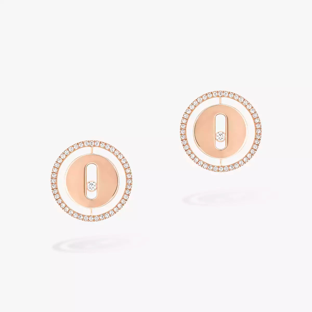 [Eternal jewelry]Lucky Move Diamond Earrings