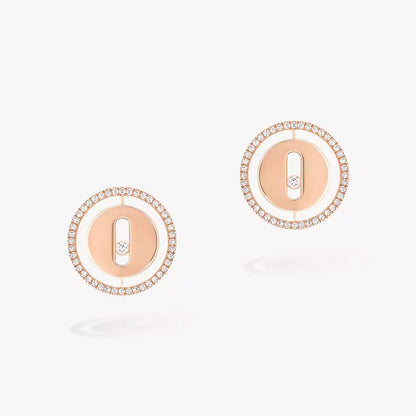 [Eternal jewelry]Lucky Move Diamond Earrings