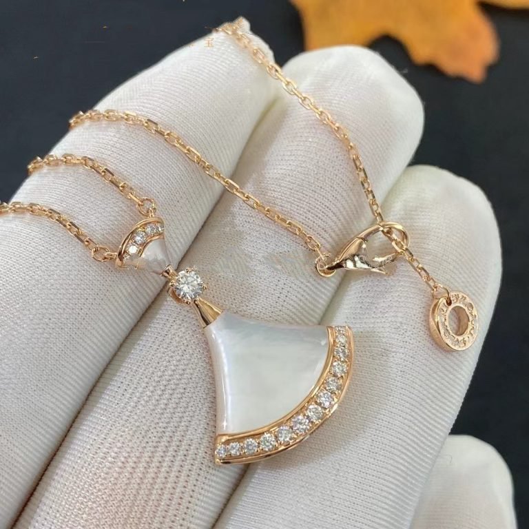 [Eternal Jewelry]DREAM NECKLACE MOP PINK GOLD DIAMOND
