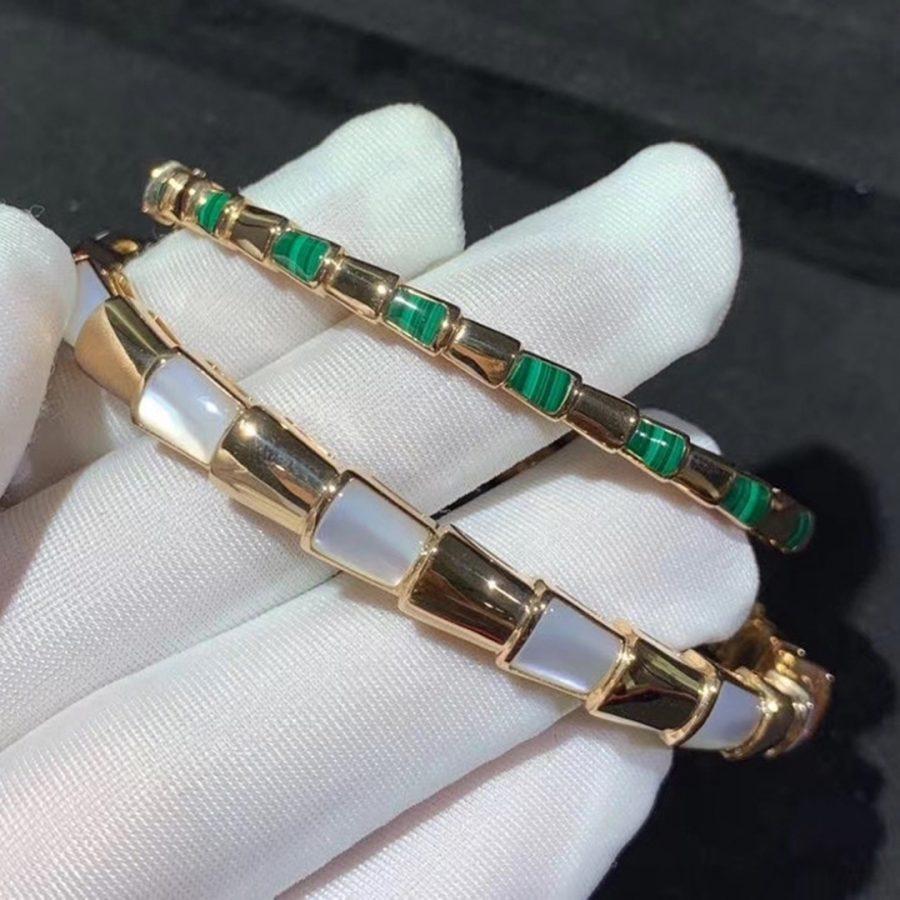[Eternal Jewelry]SERPENTI BRACELET PINK GOLD MOP