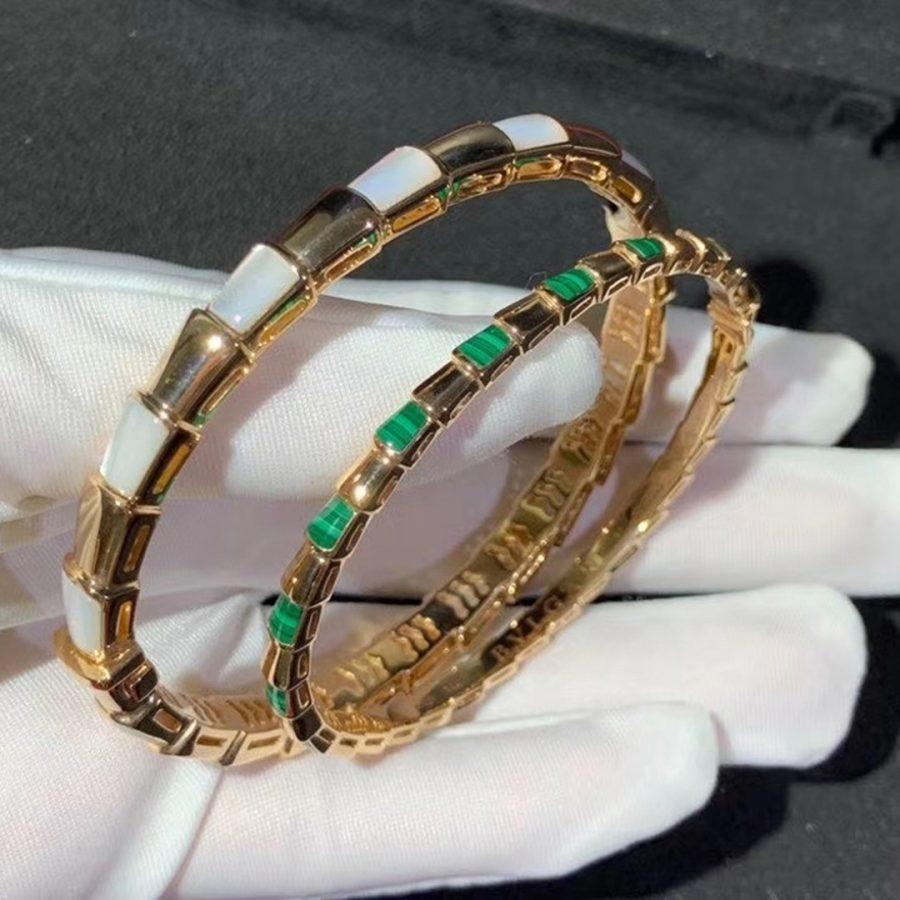 [Eternal Jewelry]SERPENTI BRACELET PINK GOLD MOP