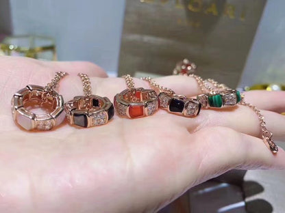 [Eternal Jewelry]SERPENTI PEDANT DIAMOND NECKLACE