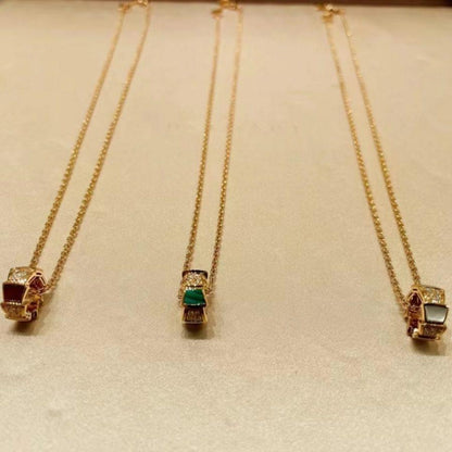 [Eternal Jewelry]SERPENTI PEDANT DIAMOND NECKLACE