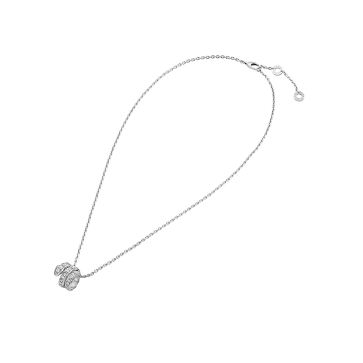 [Eternal Jewelry]SERPENTI  NECKLACE DOUBLE RING DIAMOND