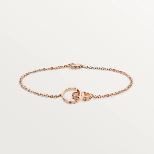 [Eternal Jewelry]LOVE BRACELET DOUBLE RING