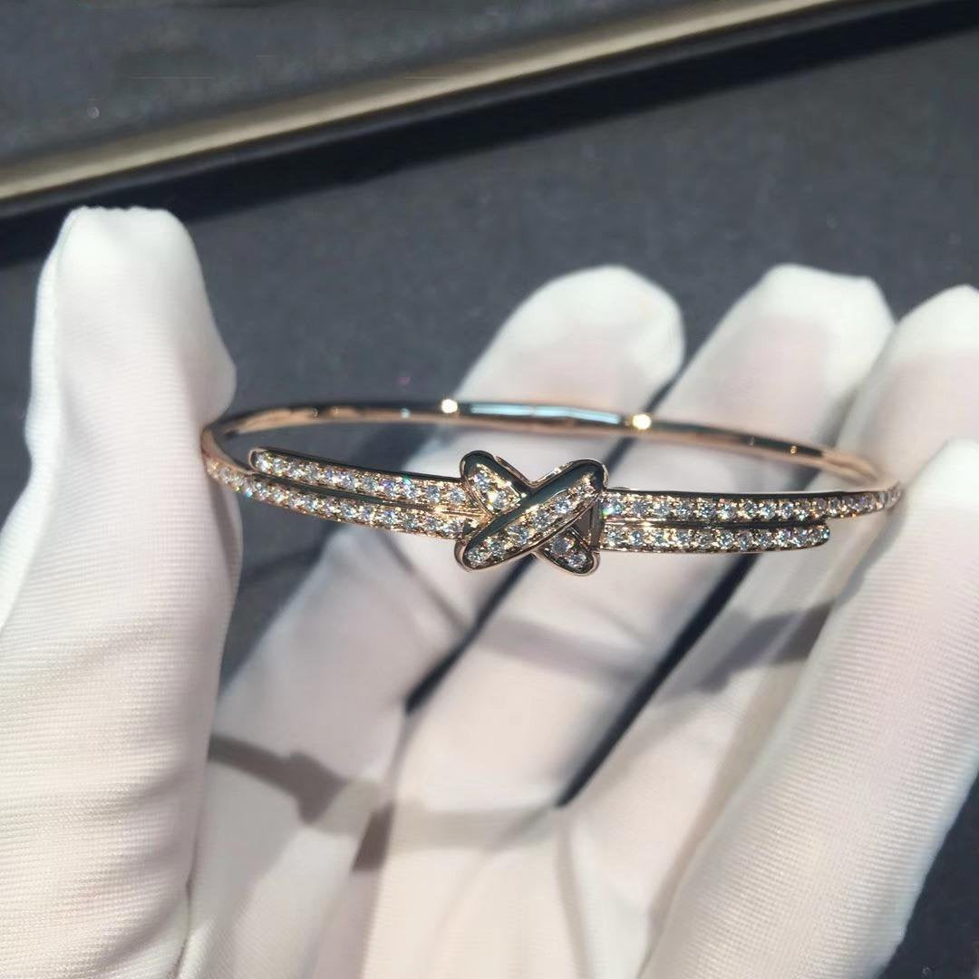 [Eternal Jewelry]JEUX DE BRACELET DIAMONDS PINK GOLD