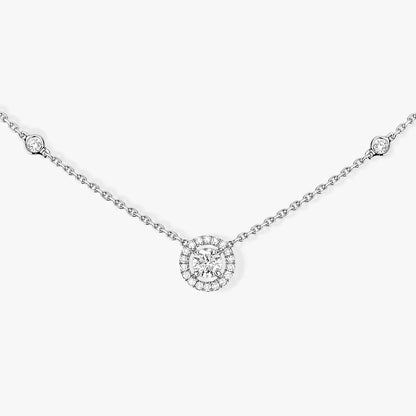 [Eternal jewelry]Diamond Necklace 0,20ct Brilliant Shape Joy