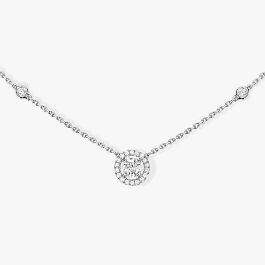 [Eternal jewelry]Diamond Necklace 0,20ct Brilliant Shape Joy
