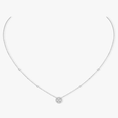 [Eternal jewelry]Diamond Necklace 0,20ct Brilliant Shape Joy