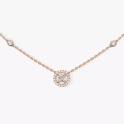 [Eternal jewelry]Diamond Necklace 0,20ct Brilliant Shape Joy
