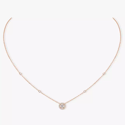 [Eternal jewelry]Diamond Necklace 0,20ct Brilliant Shape Joy