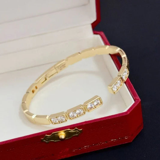 [Eternal jewelry]LOVE DIAMOND OPEN BRACELET